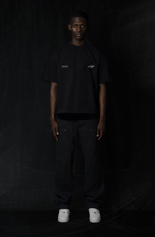 025. 25th Hour Heavyweight Tee - Black