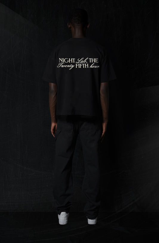 025. 25th Hour Heavyweight Tee - Black