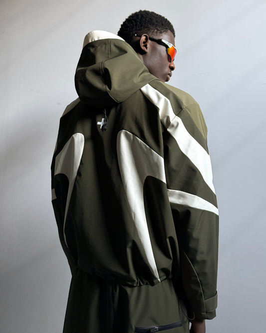 001. Lume Shell Jacket - Olive