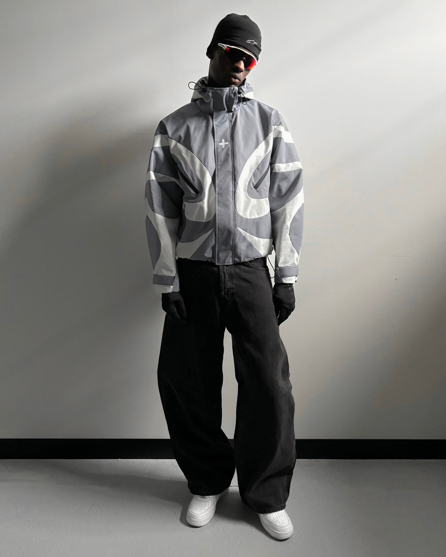 02. OCTO Shell Jacket - Stone/Ivory