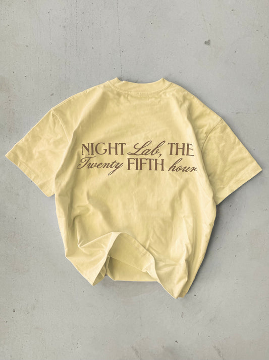 002. 25th Hour Heavyweight Tee Yellow