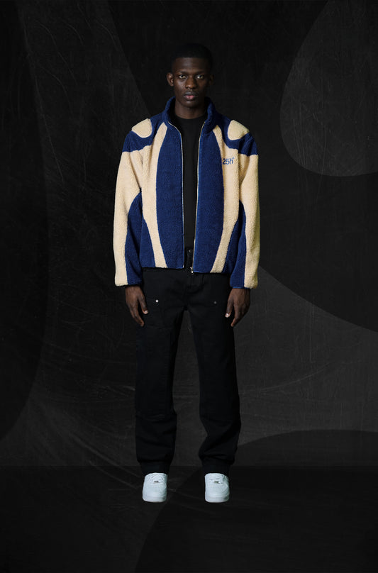 020. Night Lab Fleece - Navy/Cream PRE ORDER