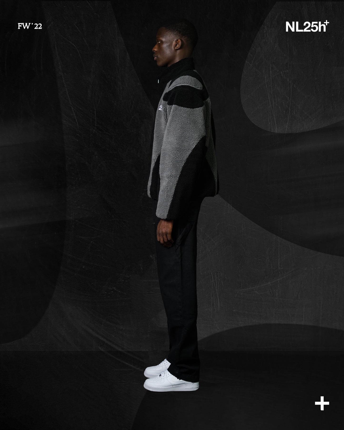 06. Night Lab Fleece - Black/Grey