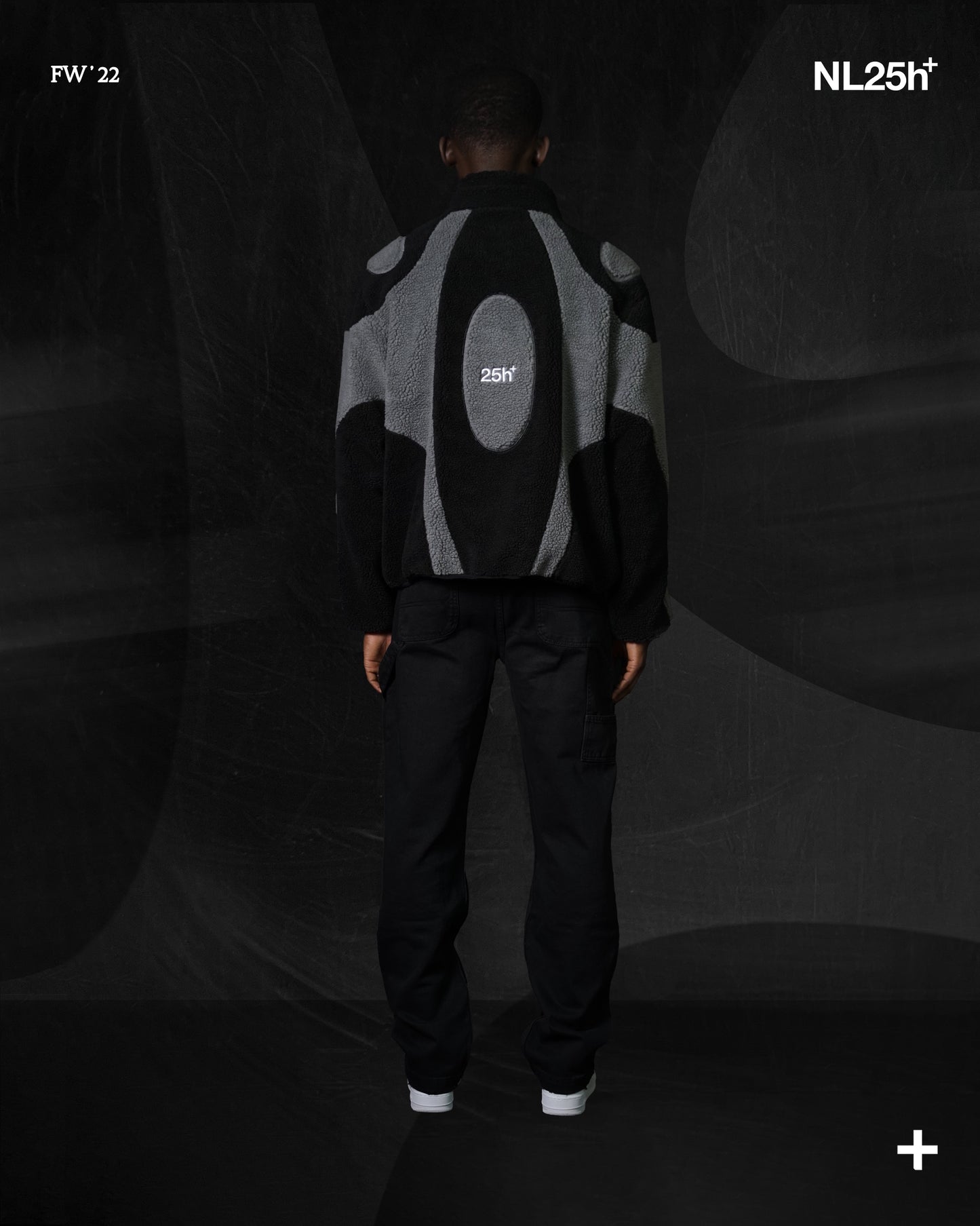 06. Night Lab Fleece - Black/Grey