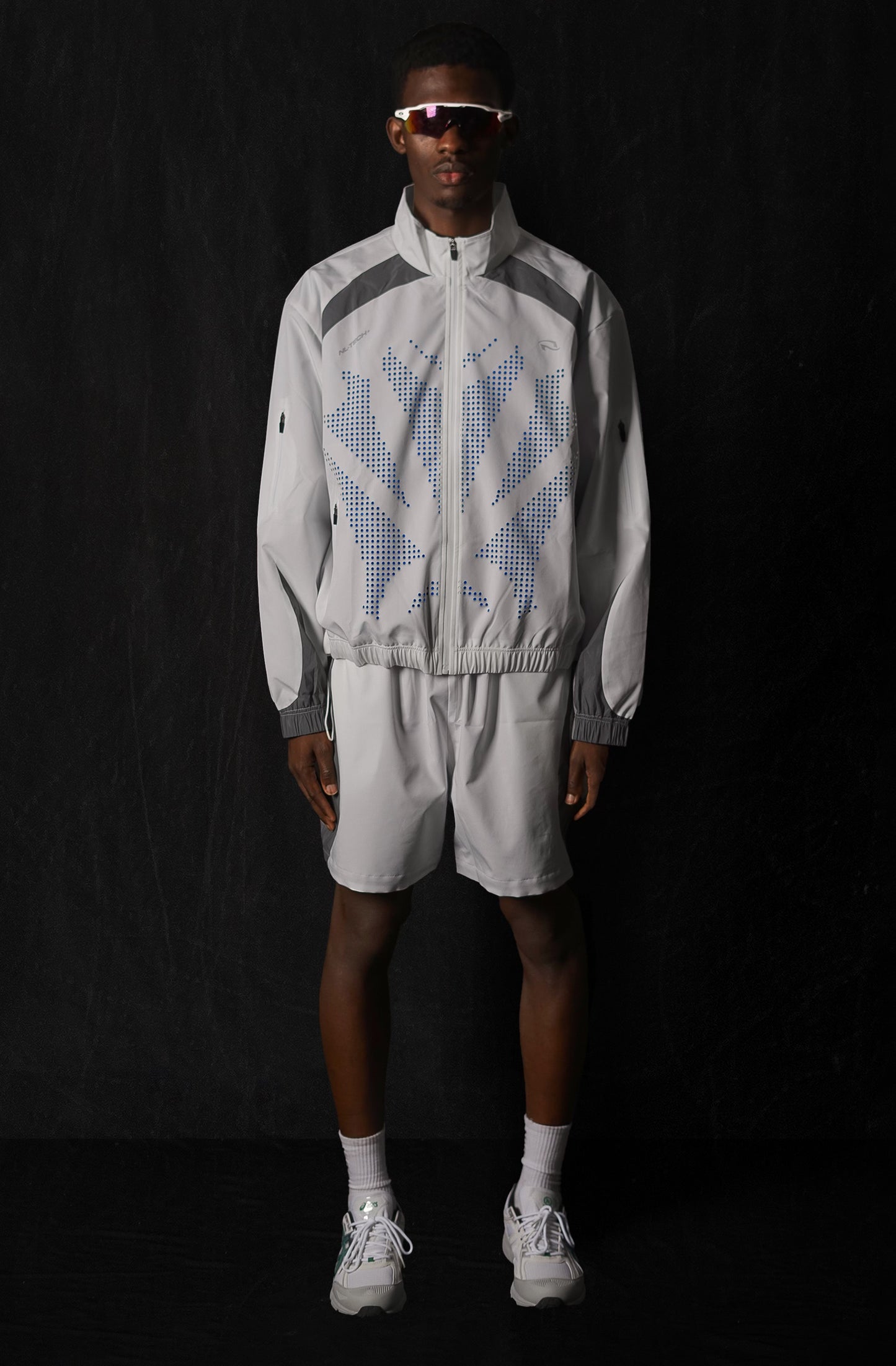 011. PERF Shell Jacket - Titanium White