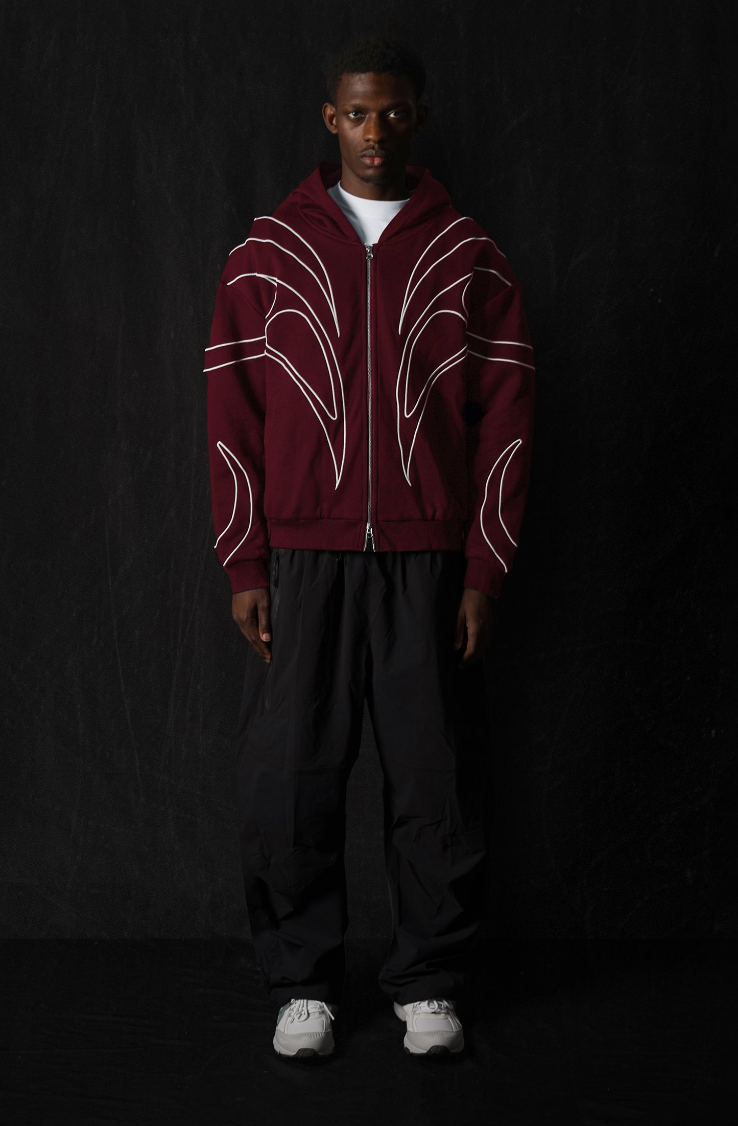 004.ARC Hoodie - Maroon