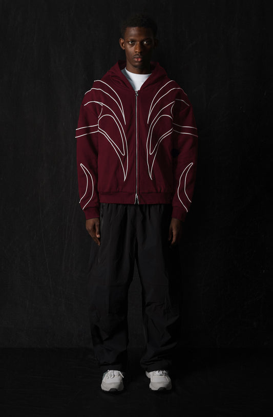 004.ARC Hoodie - Maroon