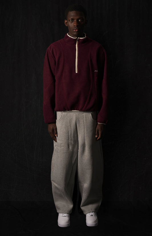 005. Night Lab Spring Fleece - Maroon (PRE-ORDER)