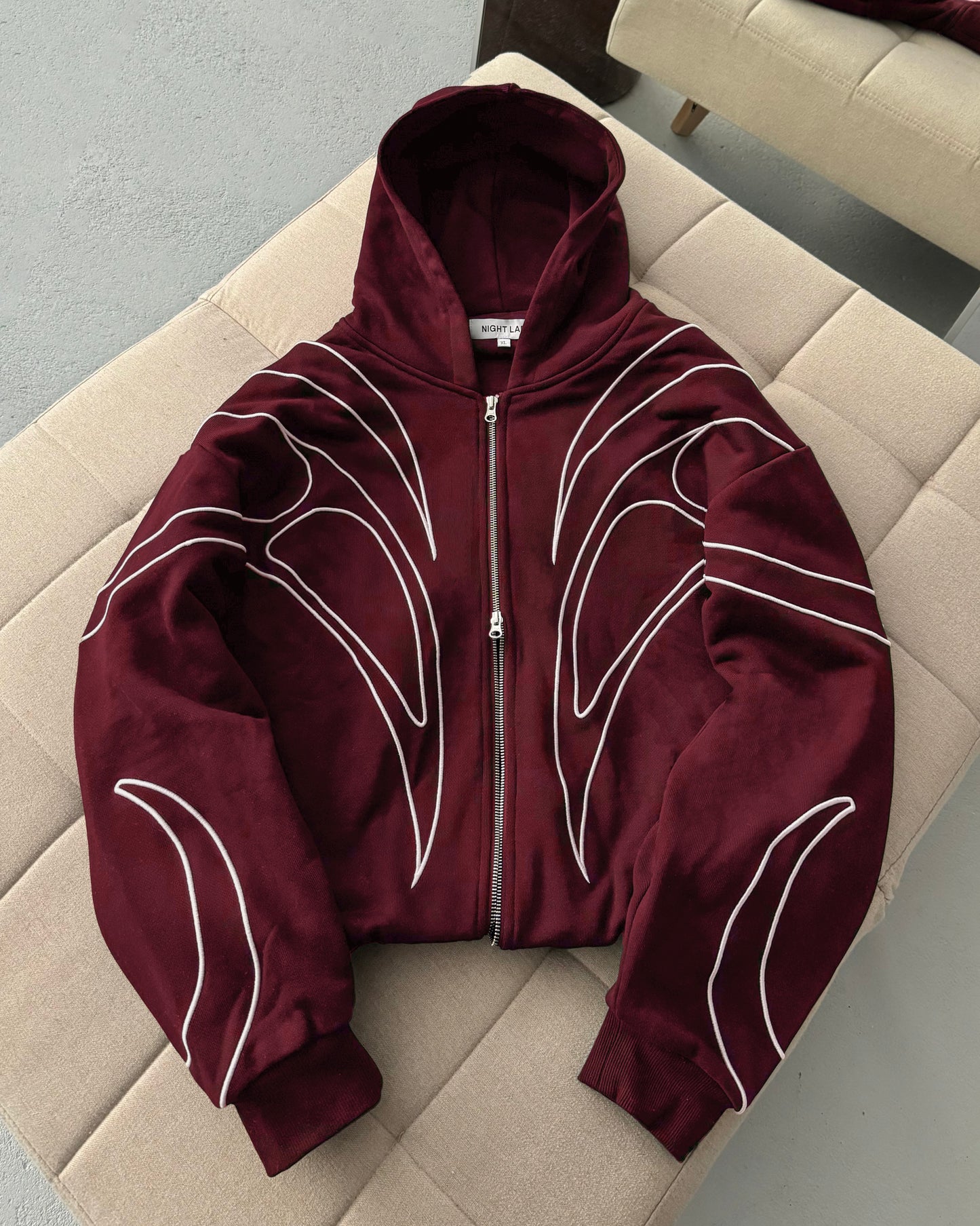004.ARC Hoodie - Maroon
