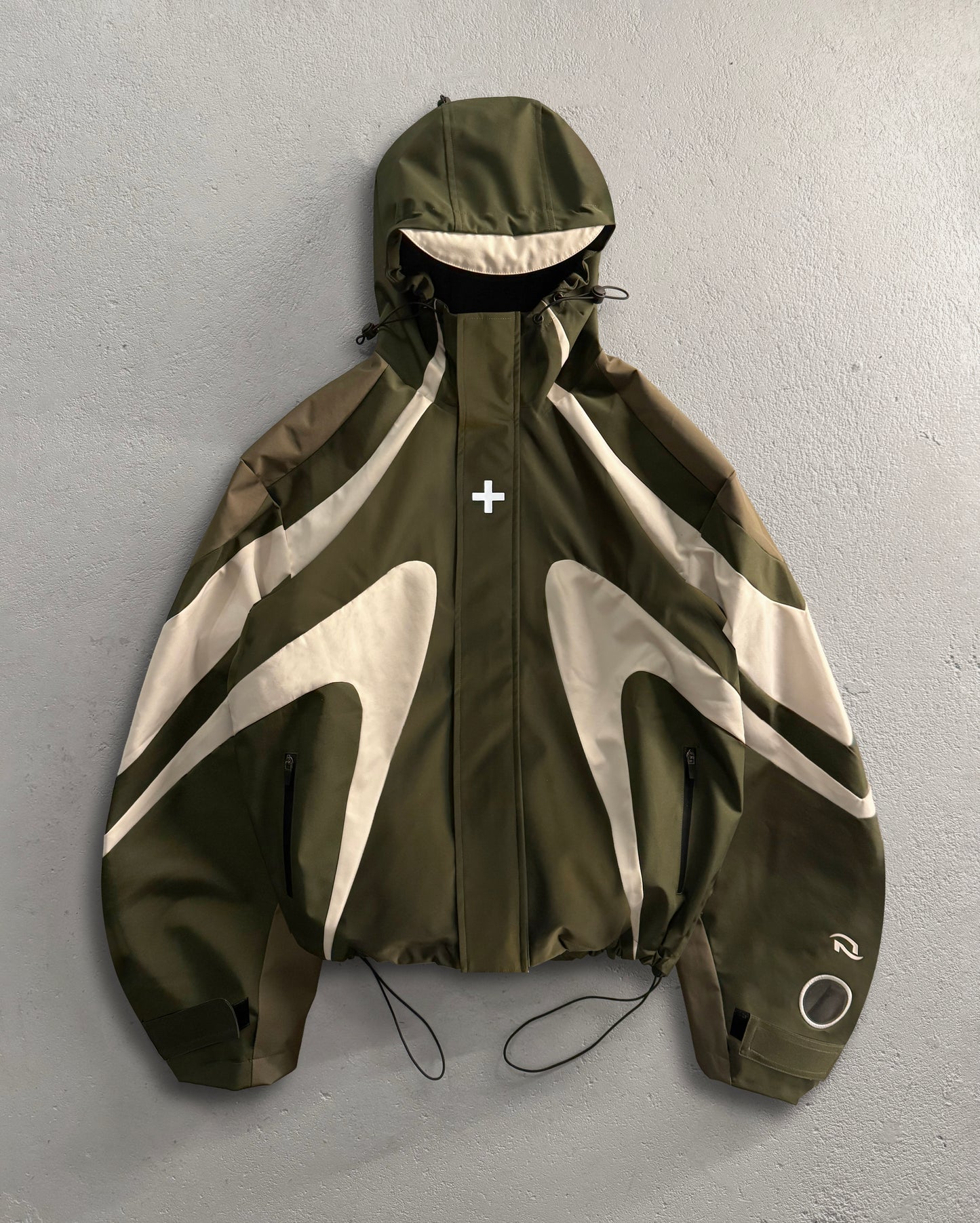 001. Lume Shell Jacket - Olive