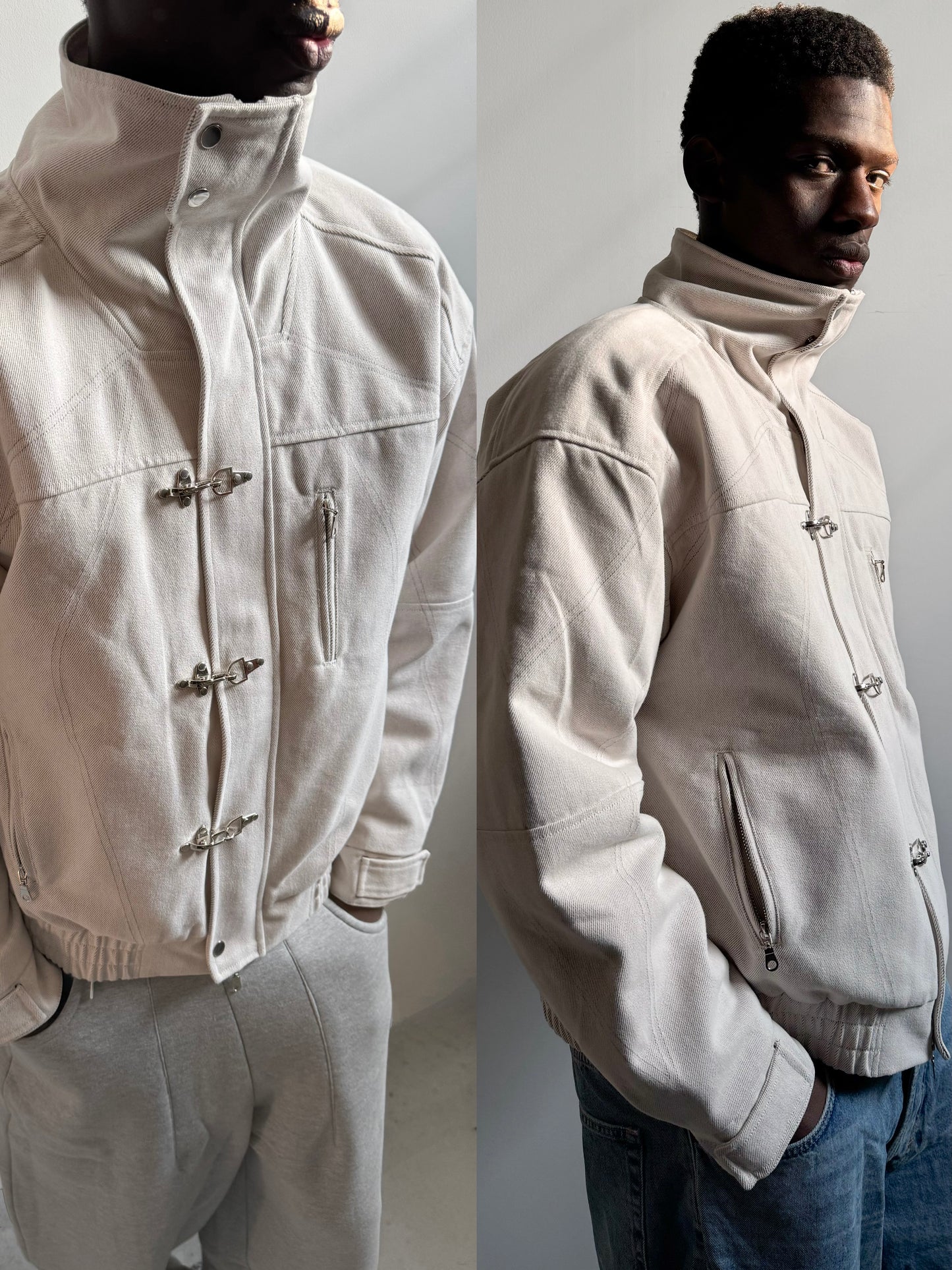 002. CLASP Jacket Cream