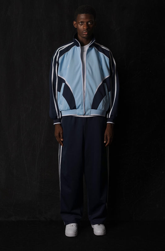 03. NL Track Jacket - Sky/Navy