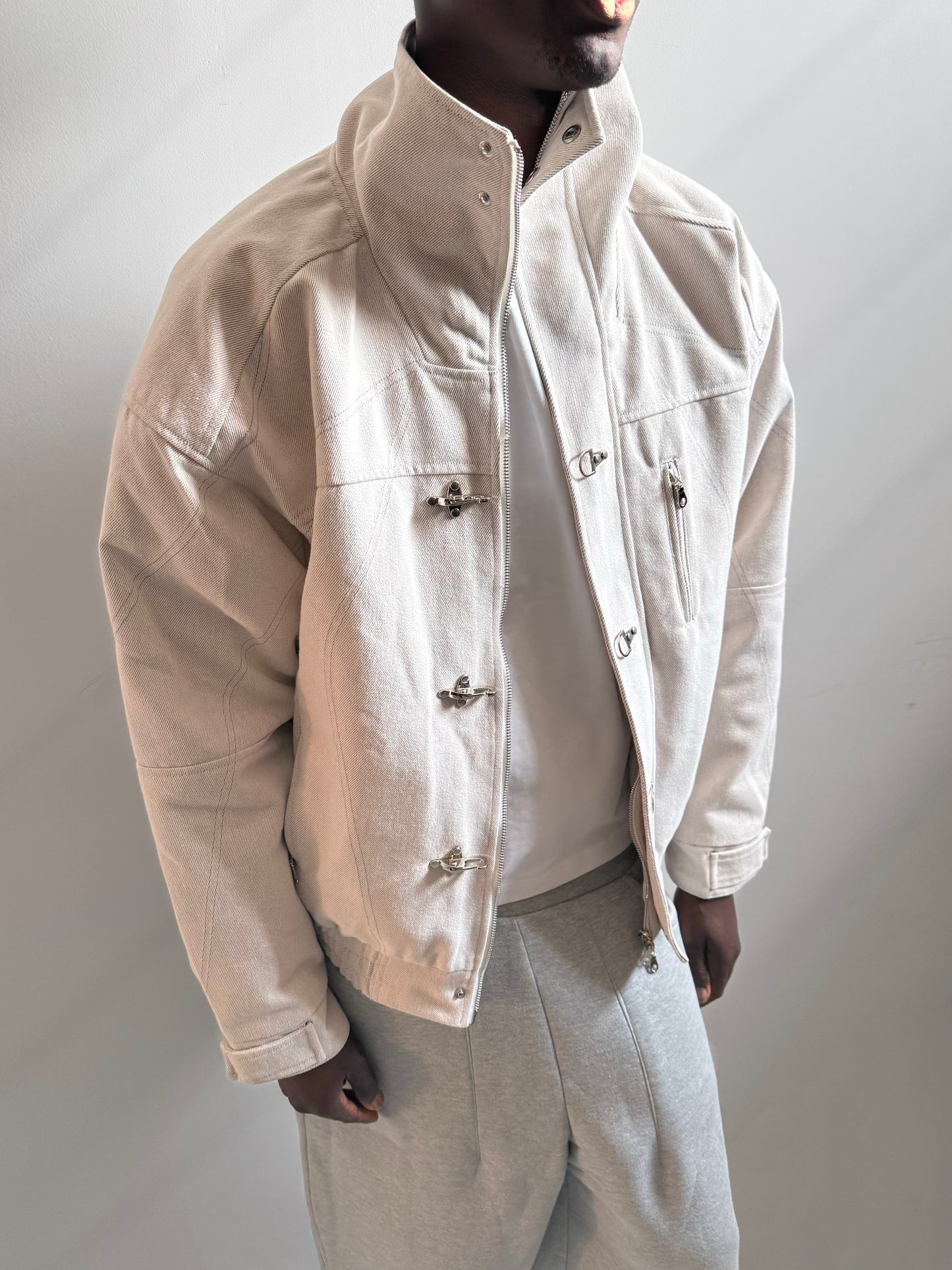 002. CLASP Jacket Cream