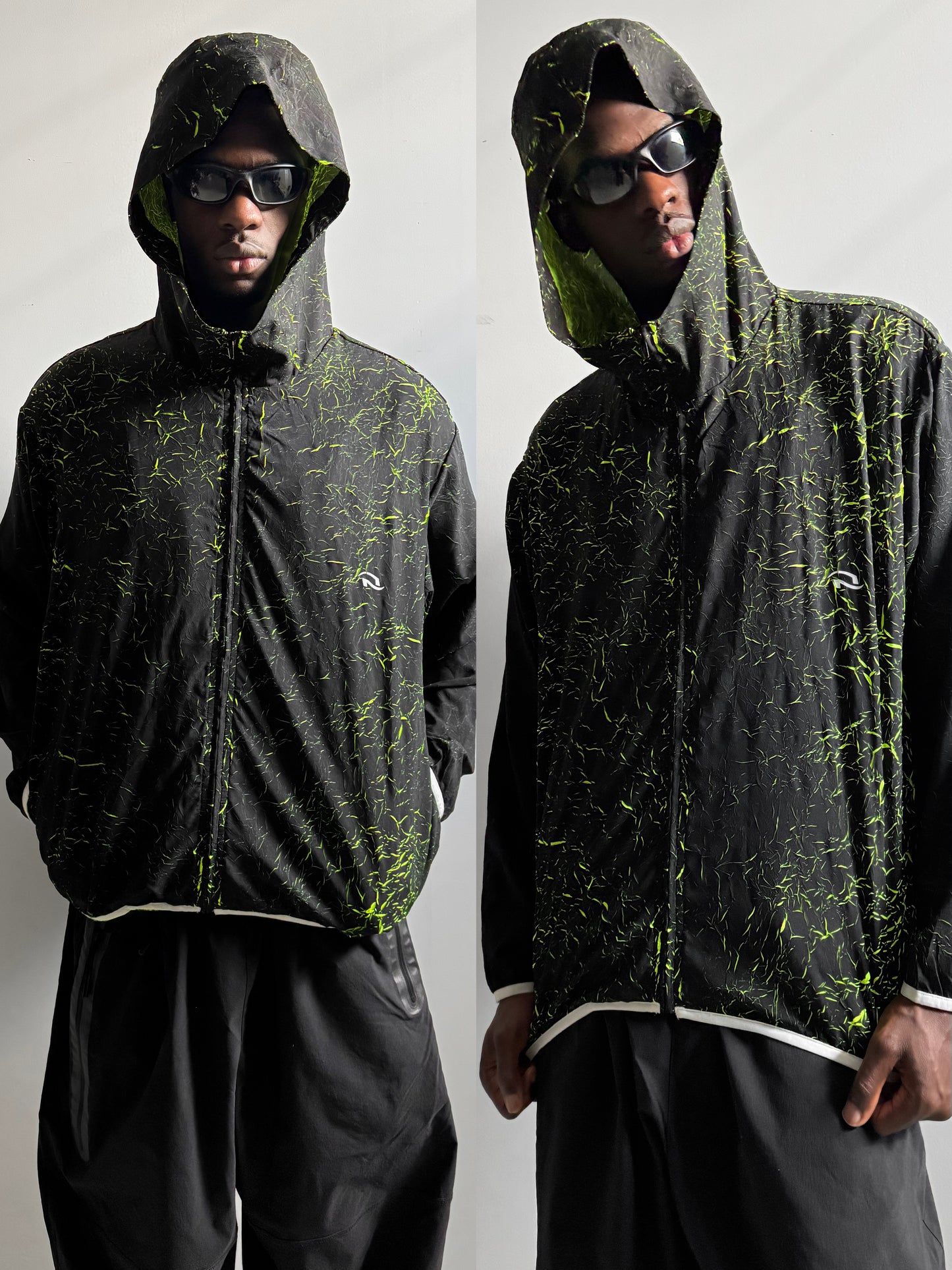003. NL Dynamic Layer Jacket - (Black/Green)