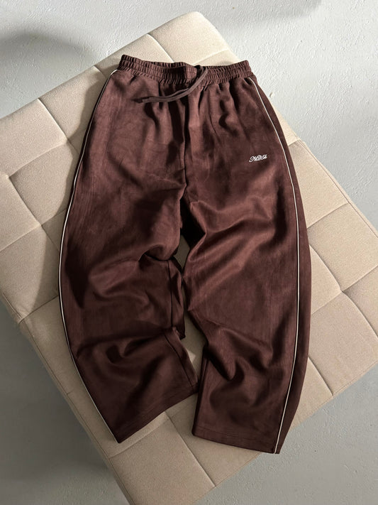 002. NL Team Pants Brown Suede