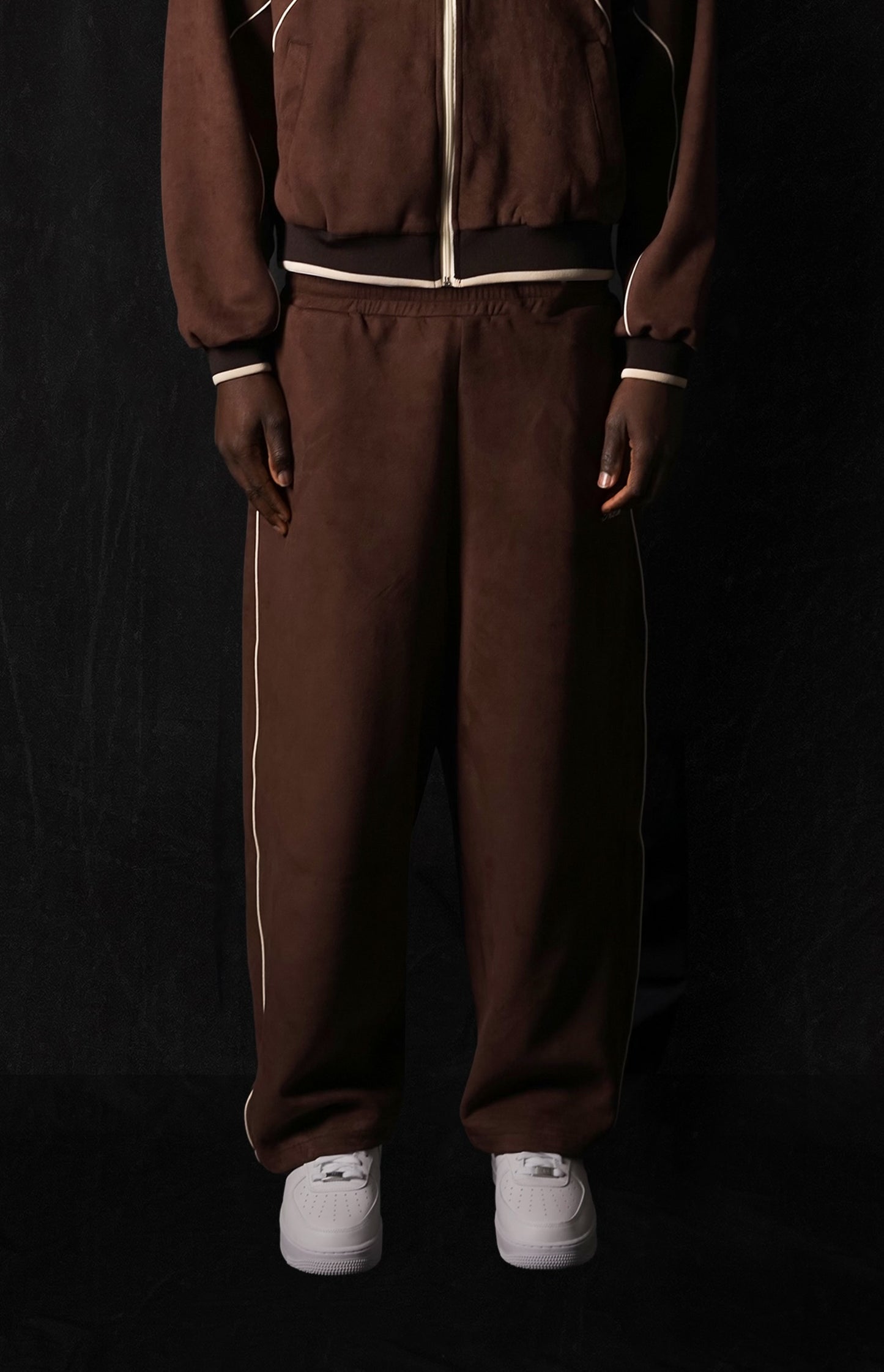 002. NL Team Pants Brown Suede
