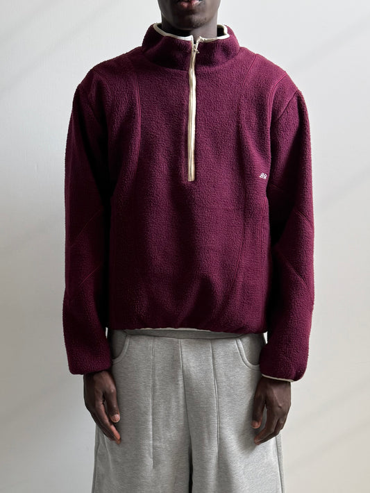 005. Night Lab Spring Fleece - Maroon (PRE-ORDER)
