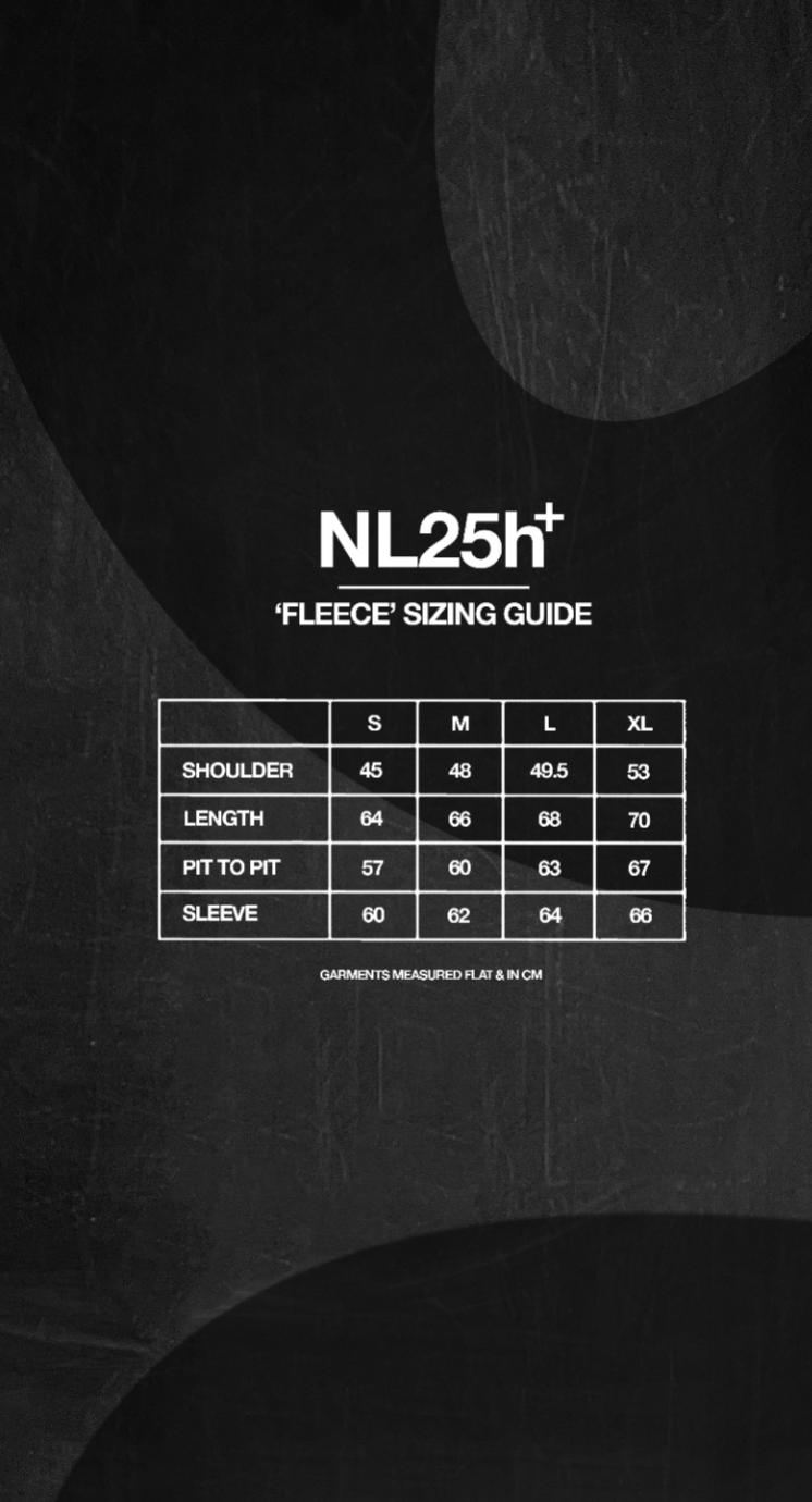 005. Night Lab Spring Fleece - Cream/Grey